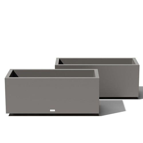 Large gray rectangular - large,