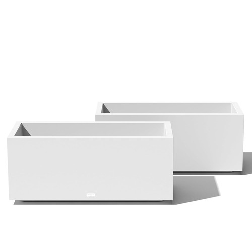 Large rectangular white block - rectangular,
