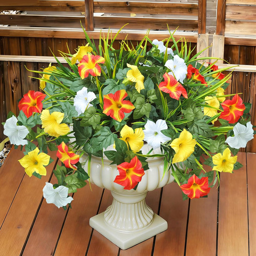 Large 2pcs artificial petunias - artificial,