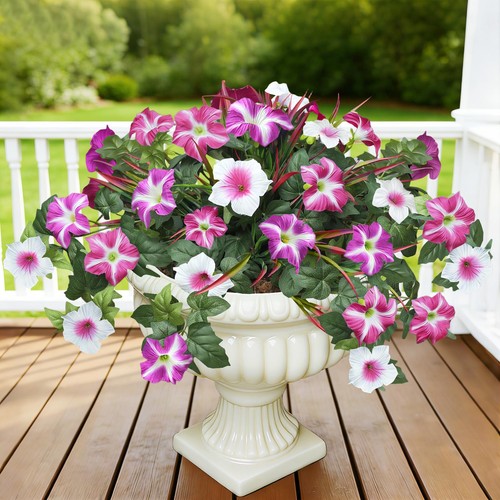 Large 2pcs artificial petunias - large,