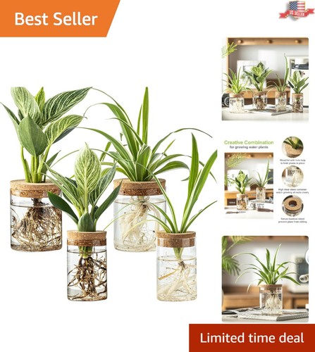 Art deco glass plant - art,