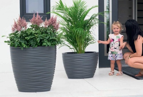 Plant pot oval ellipse dunes - oval,