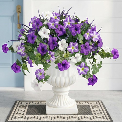 Large 2pcs artificial - 2pcs, petunias