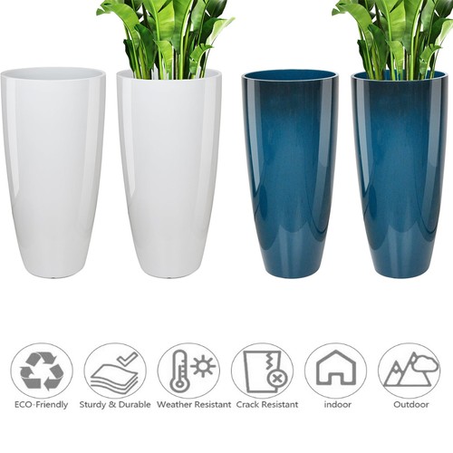 Pack outdoor flower pots - 2,